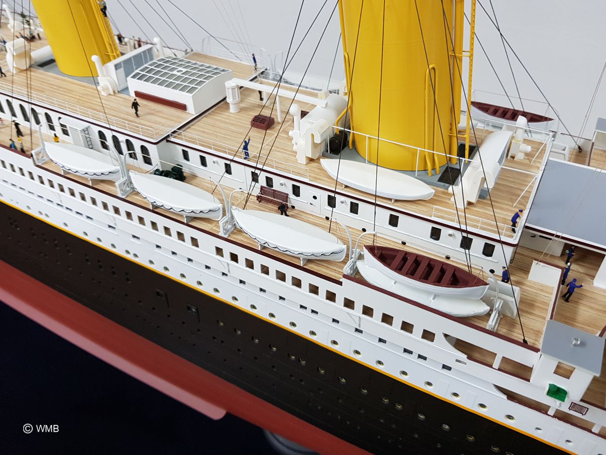 Schiffsmodellbau Titanic