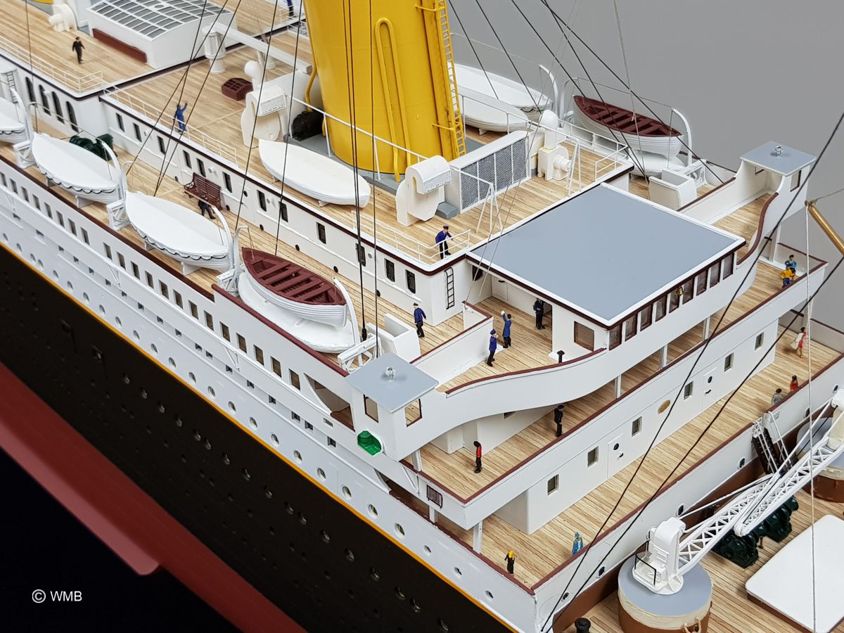 Schiffsmodellbau Titanic